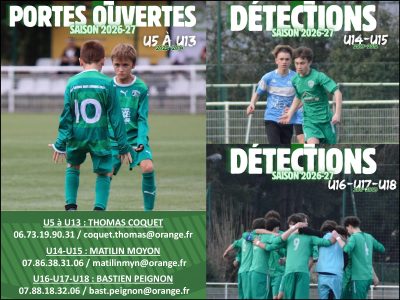 Portes Ouvertes et Détections JGE