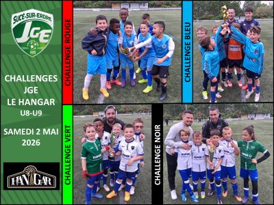 4 vainqueurs aux Challenges JGE Le Hangar