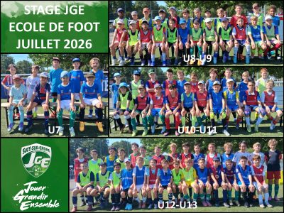 L&rsquo;école de Foot en stage