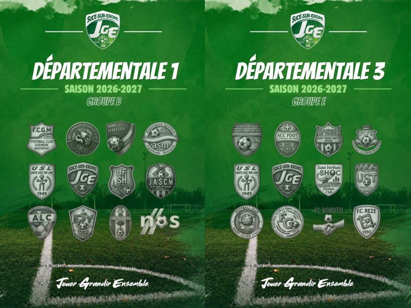 Les groupes des seniors A et B